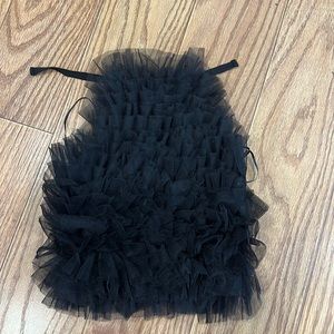 Zara tulle ruffle